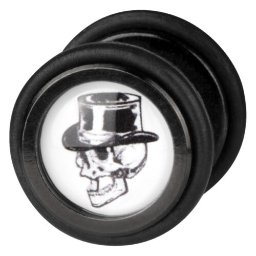 Skull mit Zylinder