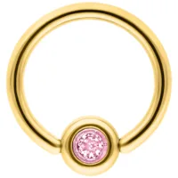 Medi Flat Back Jewelled Clip in Ring Medi Flat Back Jewelled Clip in Ring