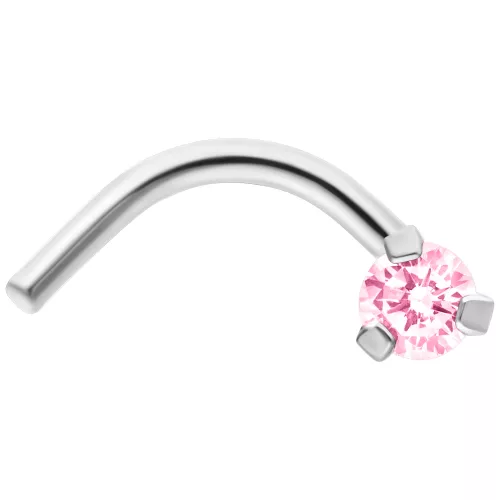 Curved Jewelled Nosestud