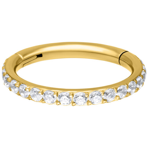 Pave Set Crystal Clicker