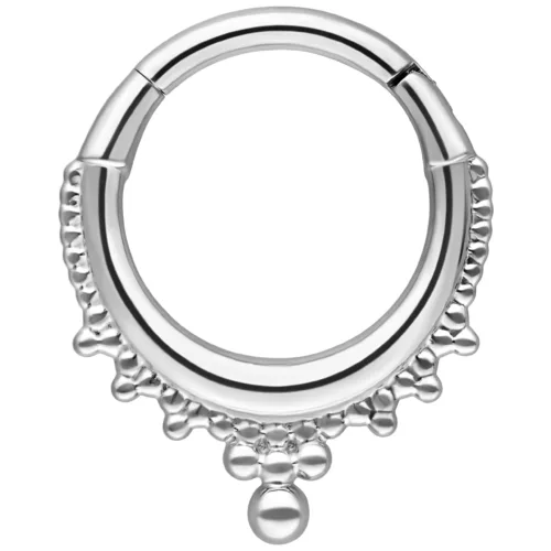 Crown Clicker - Silvercoloured Metal