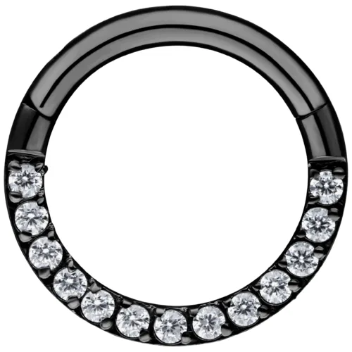 Pave Set Septum Clicker