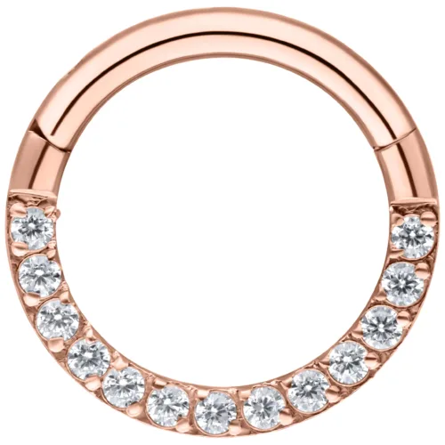 Pave Set Septum Clicker