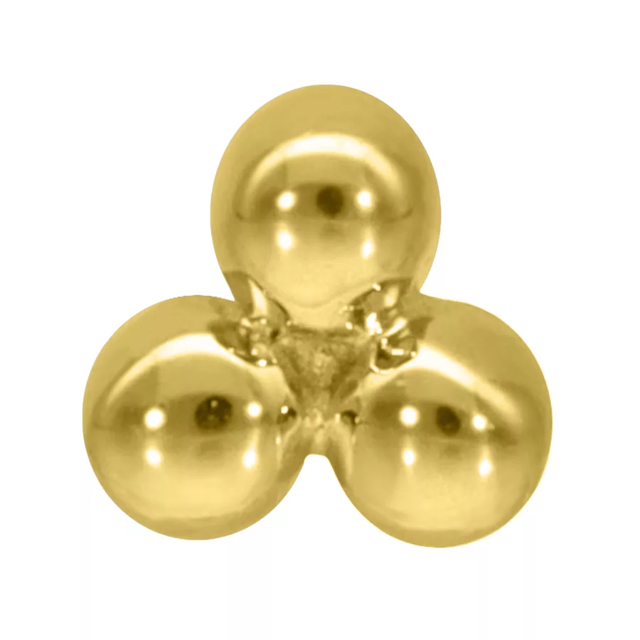 Internally Three Balls Trinity Attachment 14k Internally Three Balls Trinity Attachment 14k