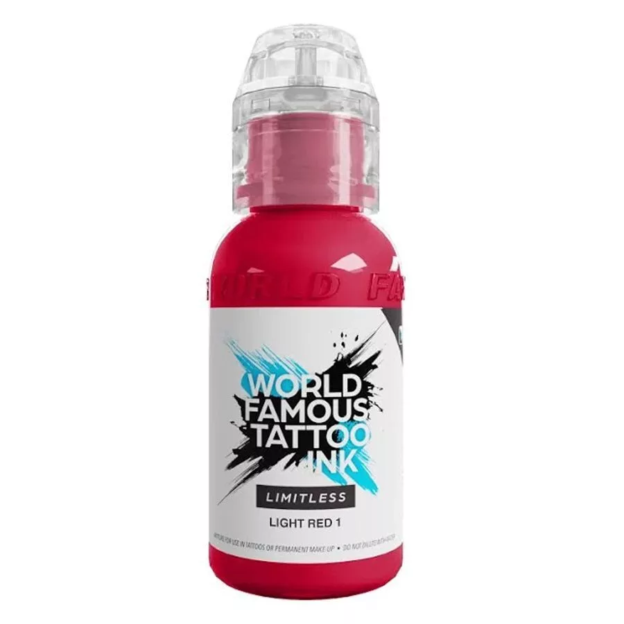 World Famous Ink Limitless Light Red 1