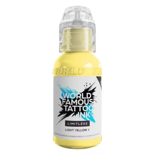 World Famous Ink Limitless Light Yellow 1