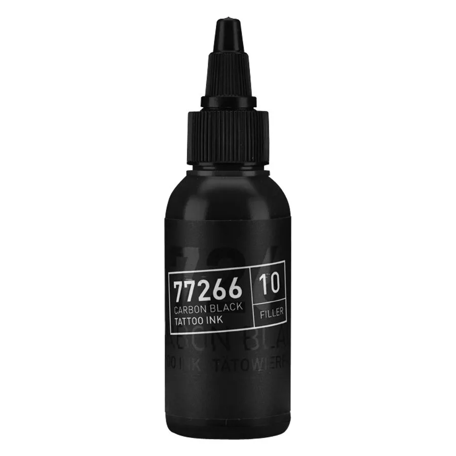 77266 Carbon Black Tattoo INK - Filler 10 98 %
