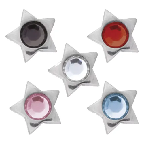 Jewelled Star for Internally Threaded