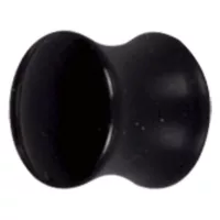 Black Acryl Flared Plug