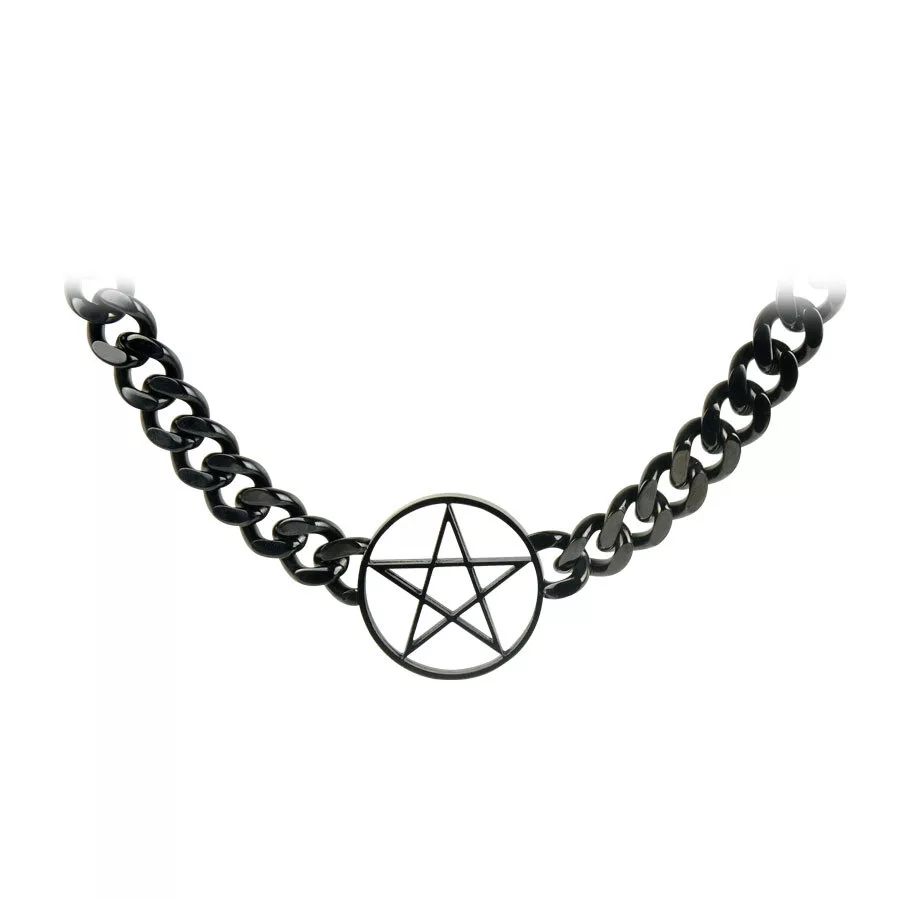 Mysterium® - Black Pentagram Necklace