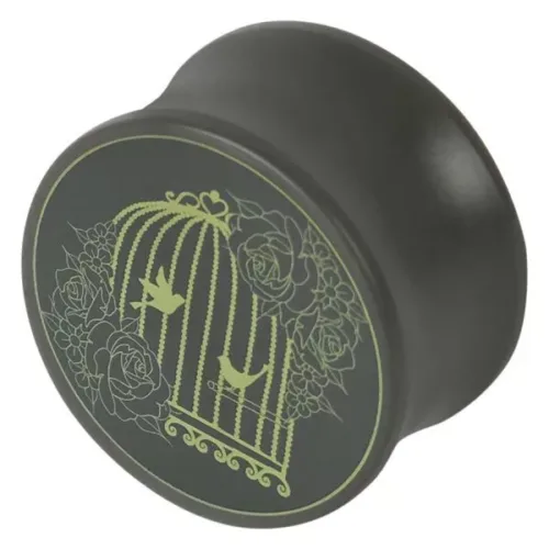 Floral Birdcage Plug
