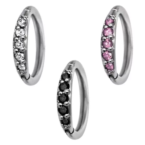 Pave Setting Crystals Top Pave Setting Crystals Top