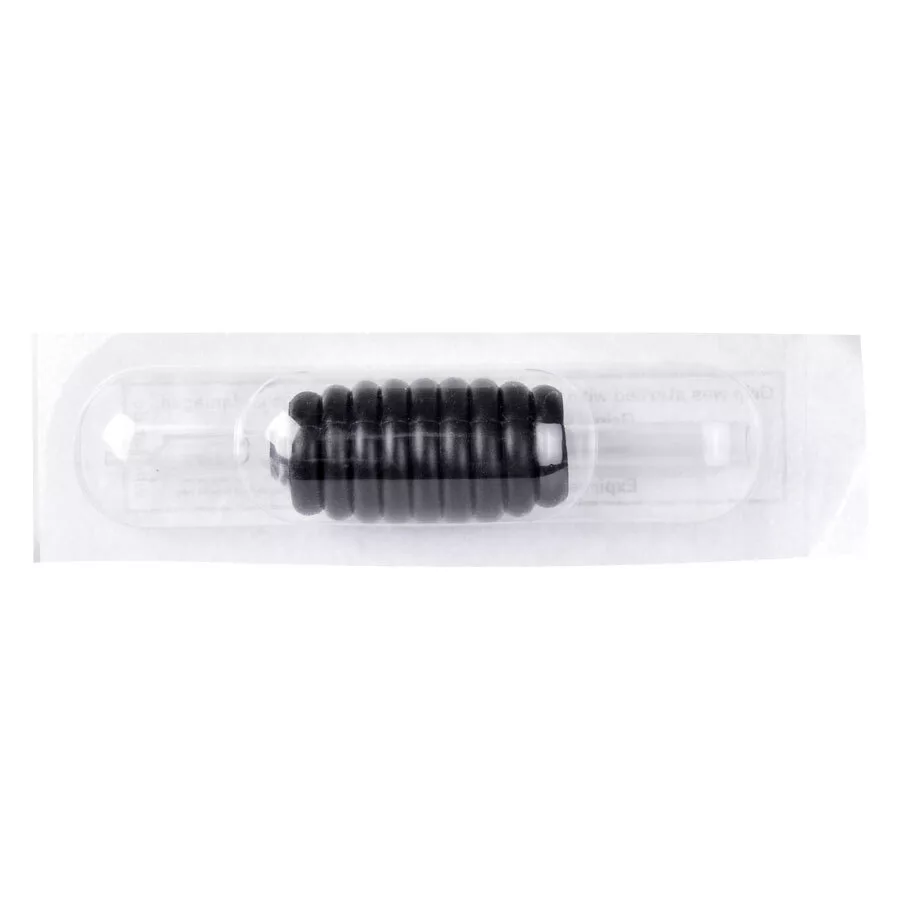 The Signature® - Disposable Clear Tip - Soft Knurled Rubber Grips Diamond Tube