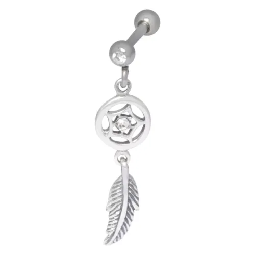 Ear Dreamcatcher Silver