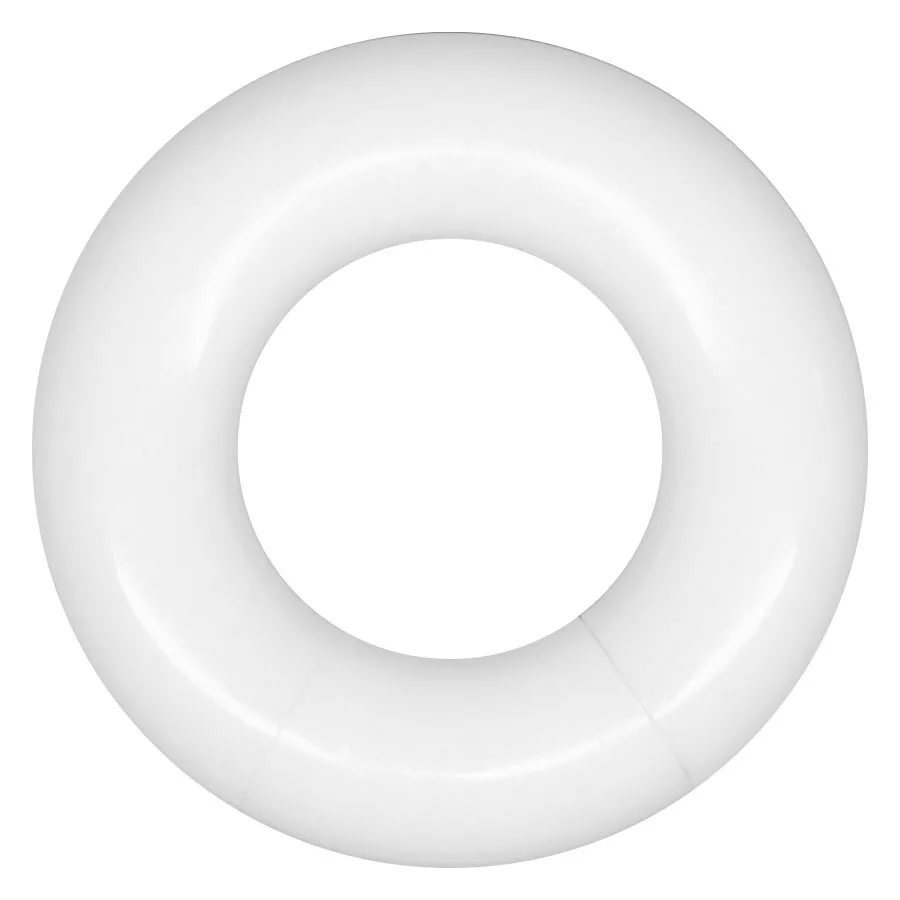 Arcylic White Heat Segment Ring