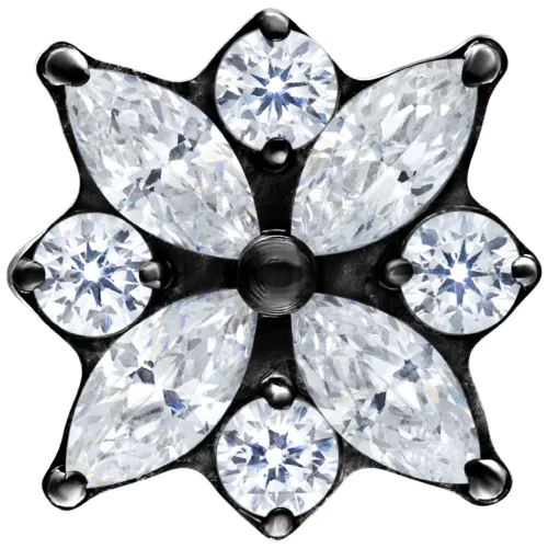 Push Fit Crystal Blossom Attachment