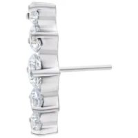 Push Fit Curved 5 Crystal Attachment Push Fit Curved 5 Crystal Attachment