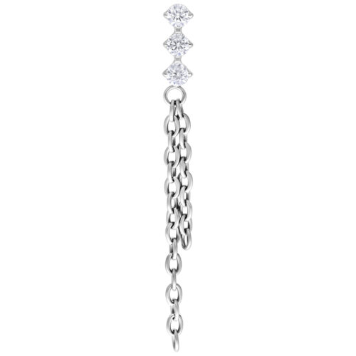 Push Fit Dangling Crystal Chains Attachment