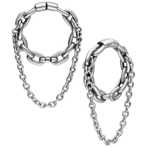 Double Chain Ohrgewichte