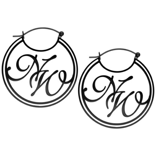 Nightwish Big Black Logo Hoops