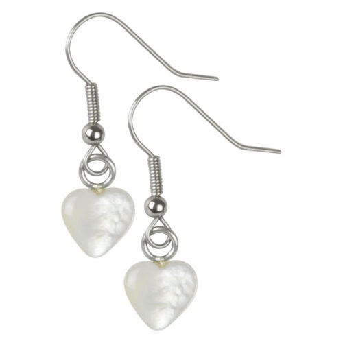 Blue Lagoon Heart Earrings