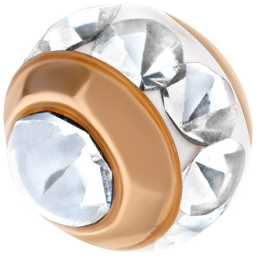 Sealed Multi Jewelled Side - Rosegold