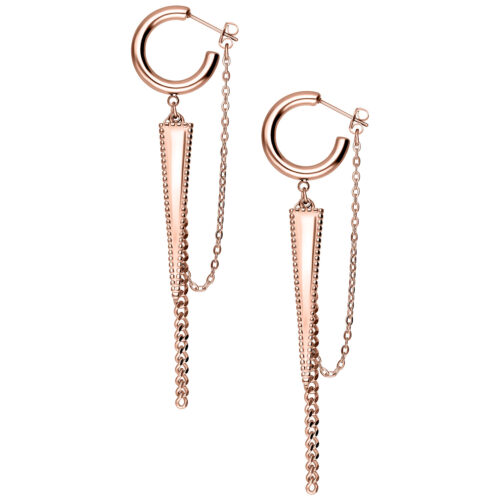 Little rockin´Triangle Earstuds - Rosegold
