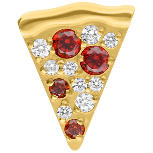 Push Fit Crystal Pizza Slice Attachment