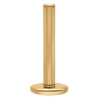 Titan Labret Stem Gold 1,2 mm x 5 mm Goldenes Titan Labret Stem mit Innengewinde, 1,2 mm Stärke, 5 mm Länge auf weißem Hintergrund