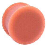 Rosa Silikonplug von Kaos Softwear auf weißem Hintergrund