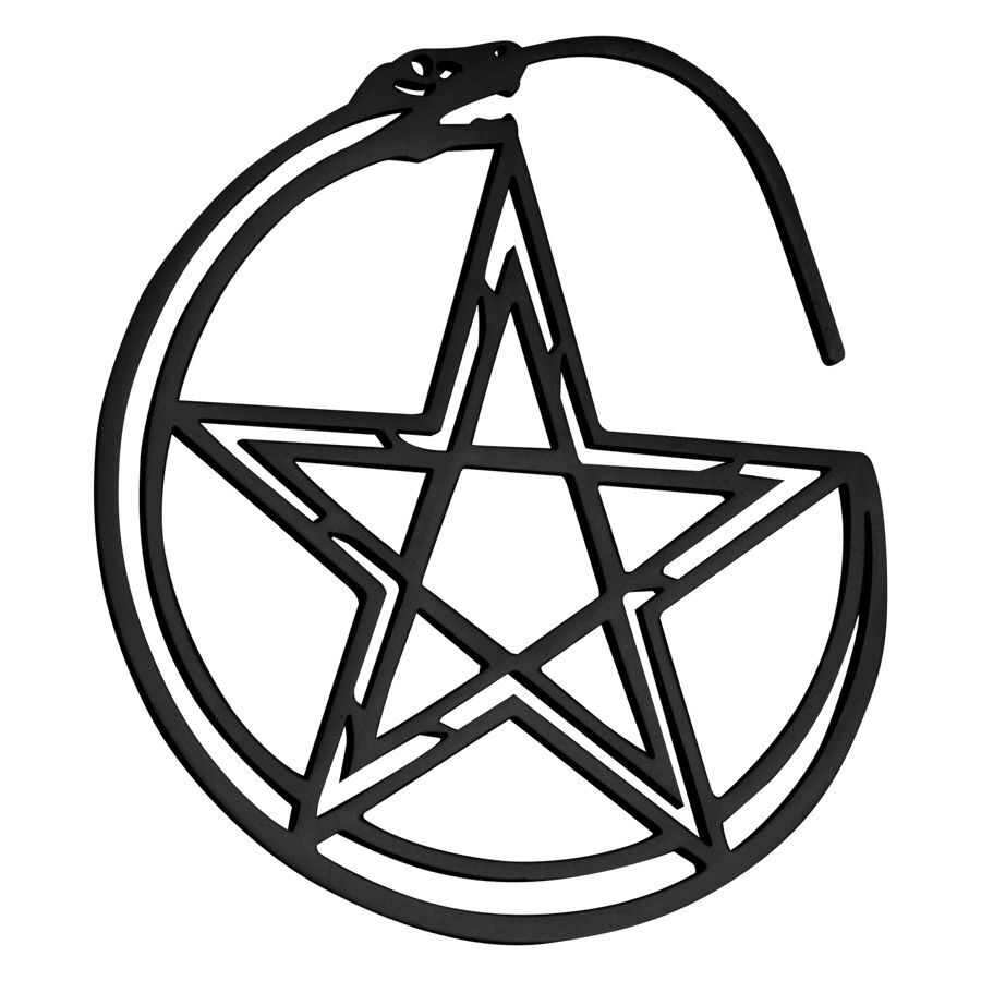 Schwarze Ohrringe aus Chirurgenstahl 316L in Sternform auf weißem Hintergrund