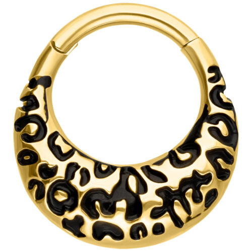 Chunky Leopard Septum Clicker