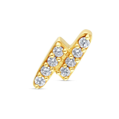 14K Gold Crystal Flash Attachment