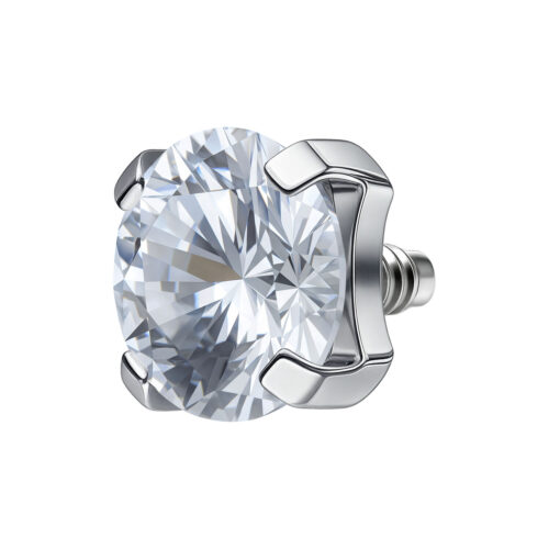 Prong Set Attachment for Internally Labrets