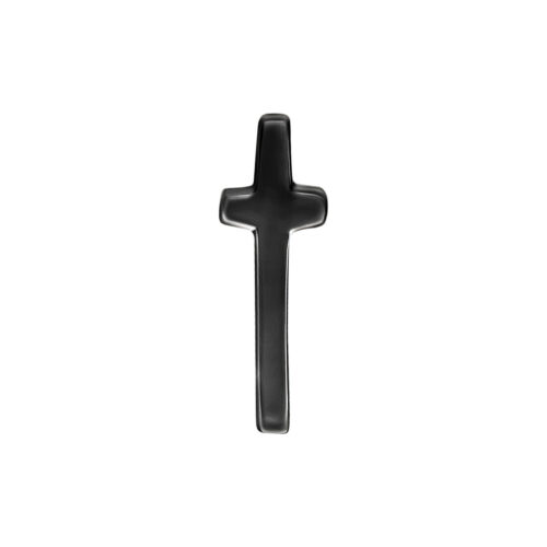 Push Fit Cross Attachment for Bioplast - Black Metal