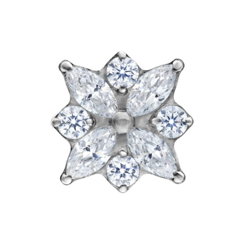 Push Fit Crystal Blossom Attachment