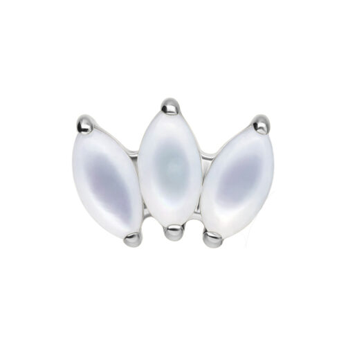 Push Fit Natural Gemstone Lotus Attachment