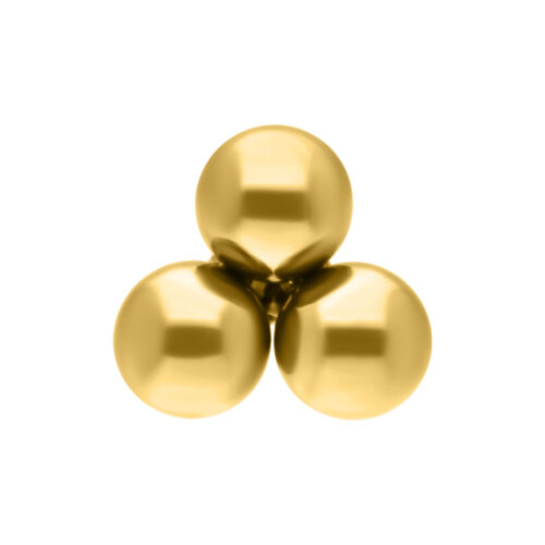 Push Fit Trinity Attachment - Golden Metal