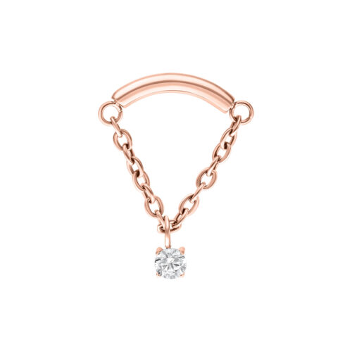 Crystal Hidden Helix Push Fit Attachment