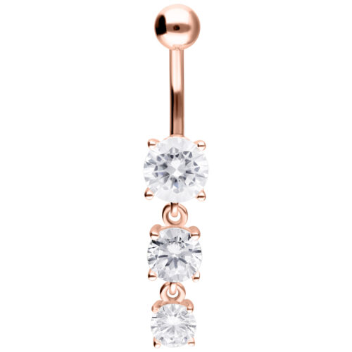 Three Crystals Bananabell<!--5cd52df5b69bd--> - Rosegold